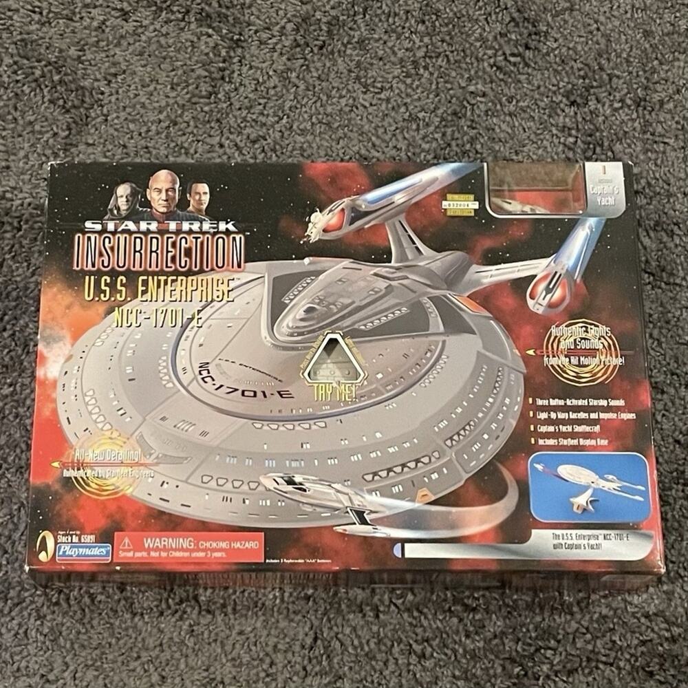1998 Star Trek Insurrection U.S.S. Enterprise NCC-1701-E New Open Box